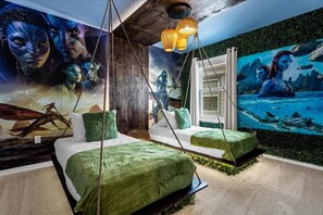 7 quartos, ferros/tábuas de passar roupa, Wi-Fi, roupa de cama