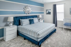 5 室のベッドルーム、アイロン / アイロン台、WiFi、ベッドシーツ