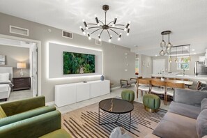 Living area - Last Minute Disney Getaway! Themed Bedrooms & Private Balcony. Book Now! #106837 (Orlando)