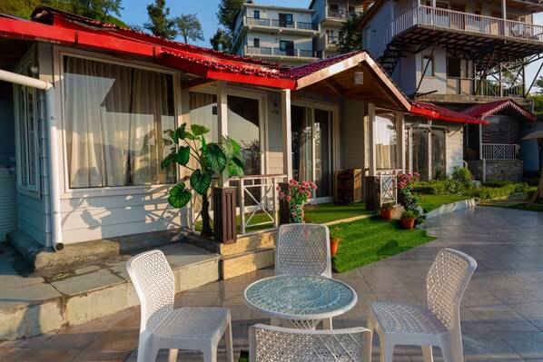 Façade de l’hébergement