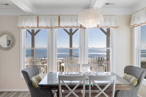 Dining - Pier Pointe 3B2, Oceanfront Condo, in Emerald Isle, NC! (Emerald Isle)