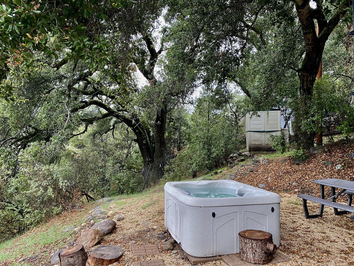 Photo 2 of Relax to the Sound of the River while you soak in a Private Hot Tub