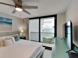 公寓客房, 多張床, 陽台, 海景 (#507 - No Pets) | 2 間臥室、獨特裝潢、布置獨特