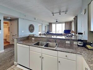 Condo, Multiple Beds, Balcony, Ocean View (#501 - No Pets) | Private kitchen