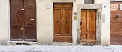 Voorkant van accommodatie