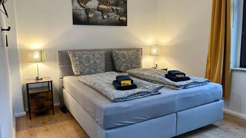 1 bedroom, travel crib, free WiFi, bed sheets