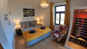 1 bedroom, travel crib, free WiFi, bed sheets