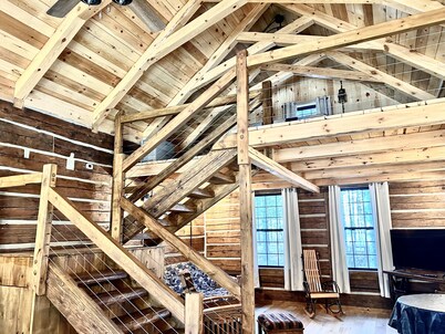 {Big Timbers} Cabin next to North Entrance to Itasca State park