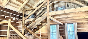 {Big Timbers} Cabin next to North Entrance to Itasca State park