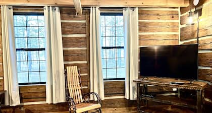 {Big Timbers} Cabin next to North Entrance to Itasca State park
