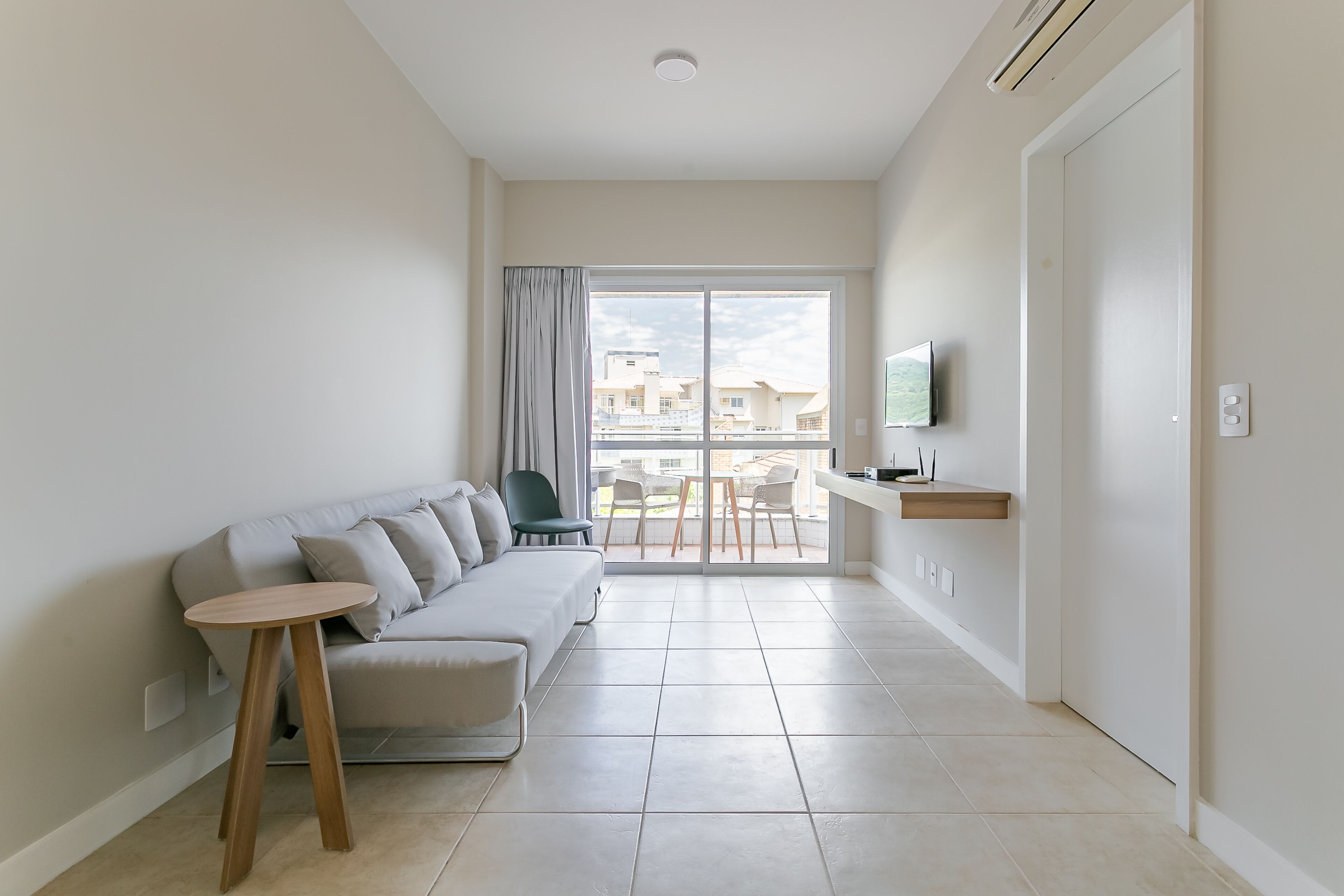 Junior Apartment | Living area | 40-inch Smart TV with digital channels