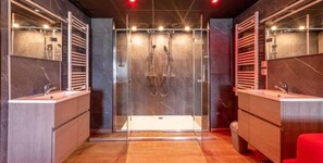 Towels, soap, toilet paper