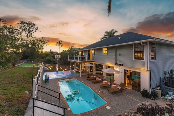 Außenpool, beheizter Pool