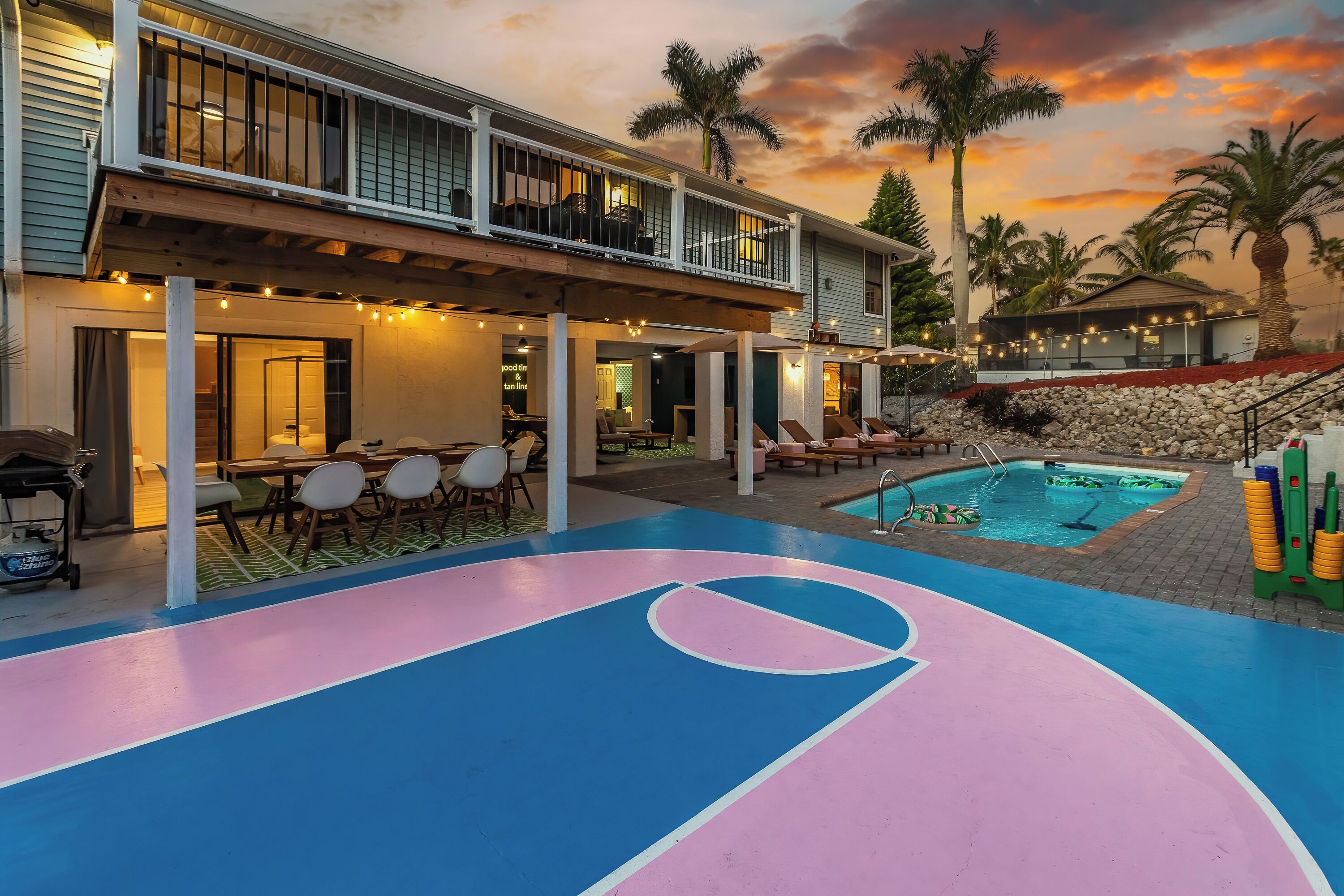 Outdoor pool