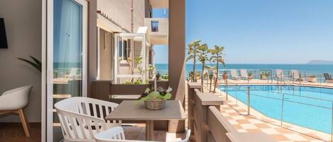 Habitación, 1 habitación, fumadores, balcón | Balcón