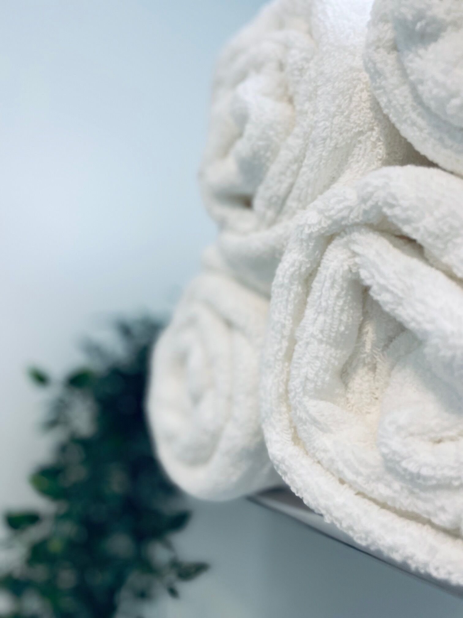 Douche, séchoir à cheveux, bidet, serviettes fournies