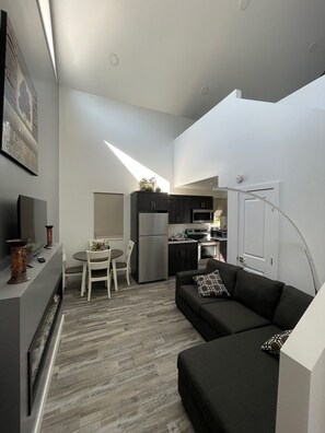 Living area - The Cottages @Gull&Castle#6 (Wasagaming)