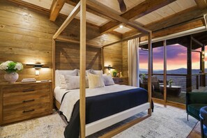 4 bedrooms, desk, iron/ironing board, travel cot - Luxury Cabin - Mountain Views, Pool Table, Hot Tub (Mineral Bluff)