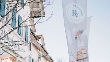 Fassade der Unterkunft