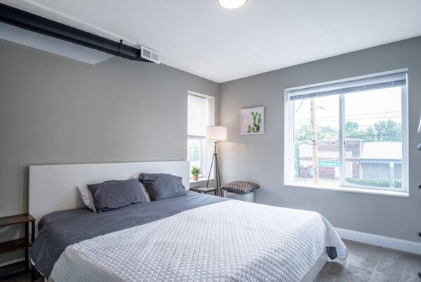 2 chambres, fer et planche Ă repasser, Wi-Fi, draps fournis