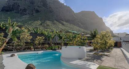Finca Oasis Samuel" avec vue sur la montagne, terrasse partagée et jardin privé.