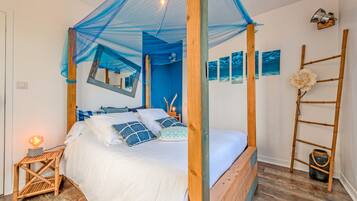 2 chambres, fer et planche Ă repasser, Wi-Fi gratuit, draps fournis