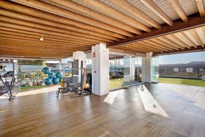 Fitness facility - Vacation Apartment 'Bristol Lagoon Retreat' with Shared Pool, Balcony and Wi-Fi (Corralejo)