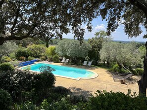 Pool - Maison sur la Colline, Lagnes Proche de Gordes et Lisle sur la Sorgue (Lagnes)