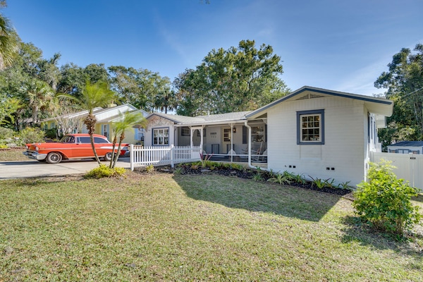 Mount Dora Vacation Rental | 3BR | 2BA | 1,500 Sq Ft | Stairs Required