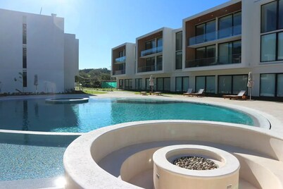 Private, Pool Side Balcony, Blue Zone, 2BR Villa near Playa Guiones & Downtown