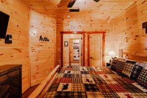 2 bedrooms, iron/ironing board, travel crib, free WiFi