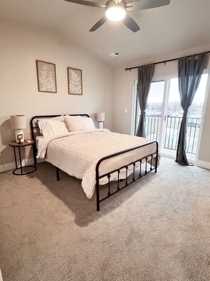 4 bedrooms, iron/ironing board, travel crib, WiFi