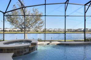 Pool - 9BR w Lakeview, Pool, Arcade & Themed Bedrooms! (Kissimmee)