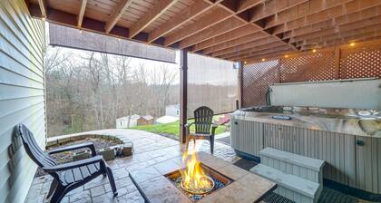 Beckley Studio w/ Private Hot Tub & Home Gym!