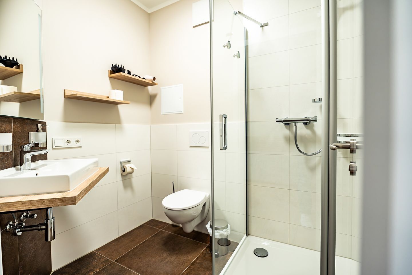 Dusche, Handtücher