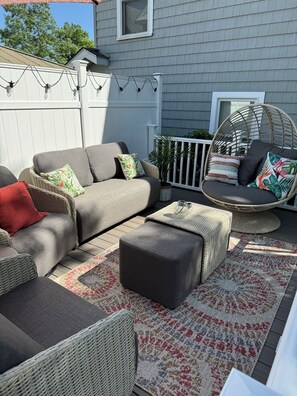 Terrace/patio - Huge Family House 12 miles from NYC/4Bath/Parking (Belleville)