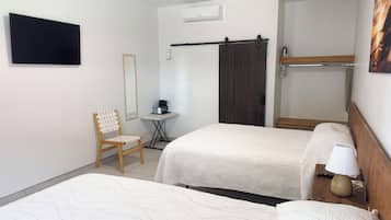 Free WiFi, bed sheets