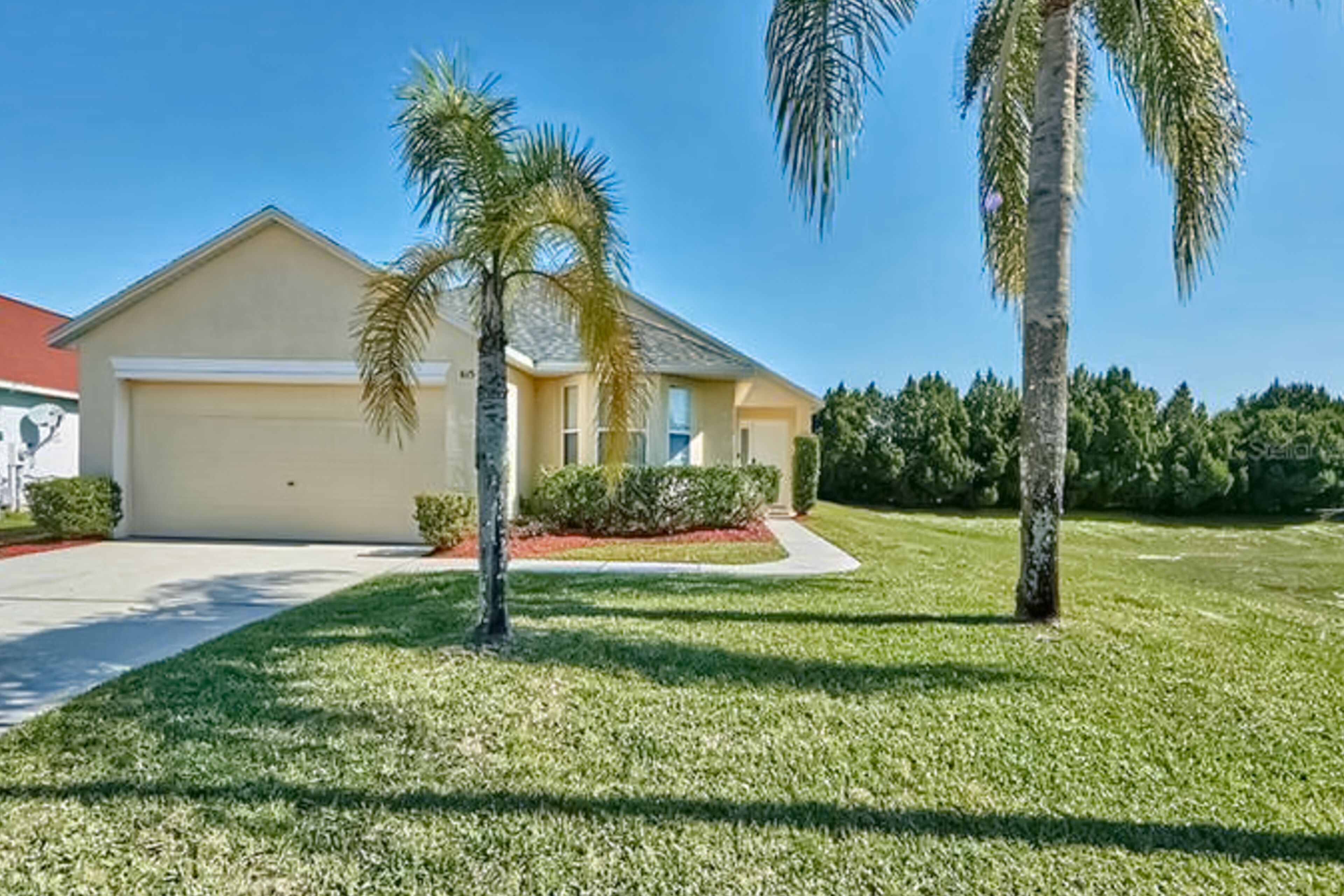 Private pool home near Posner Park & Disney with enclosed patio, AC, & W/D