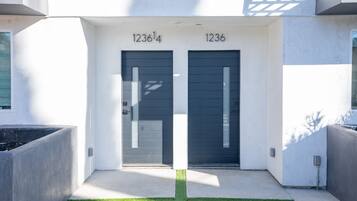 Voorkant van accommodatie