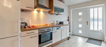 Holiday Apartment Rüde-Mühle with Private Terrace, Private Garden and Wi-Fi