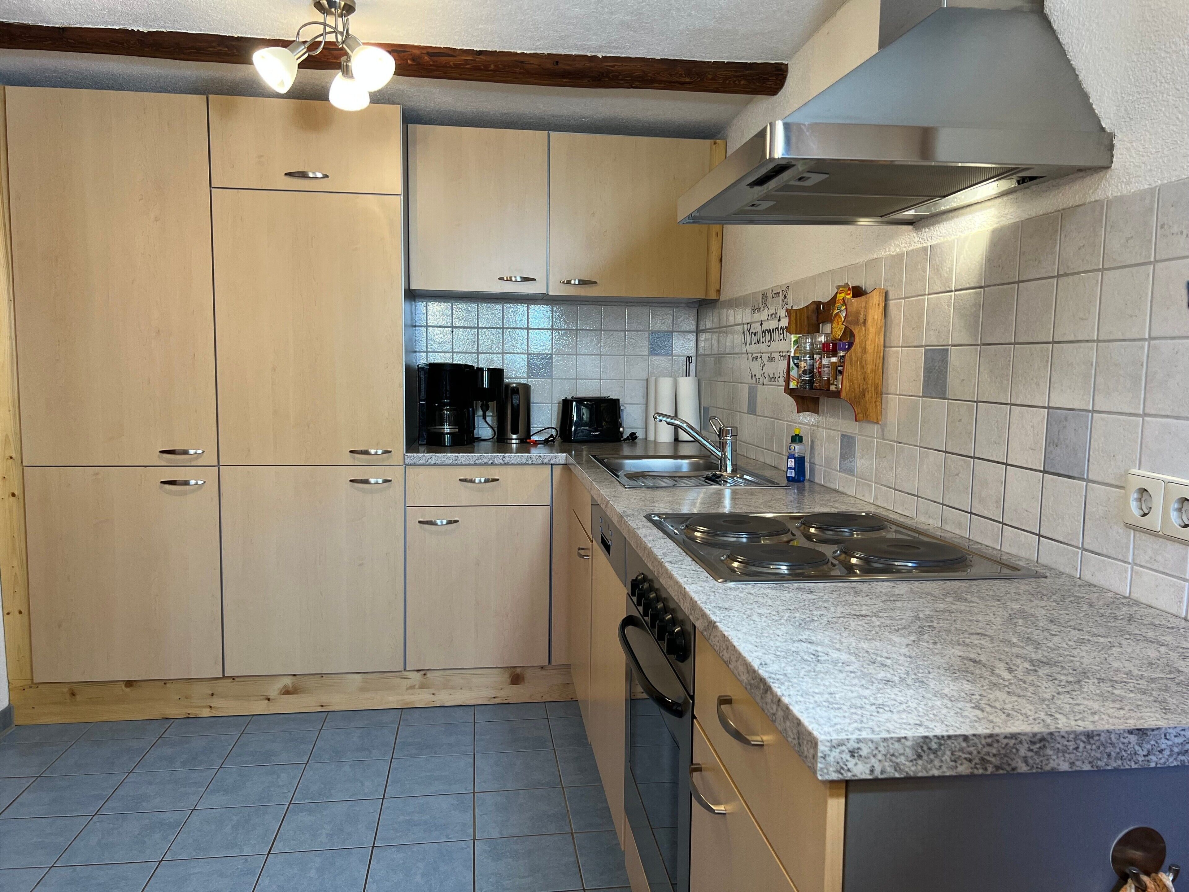 Kühlschrank, Ofen, Herdplatte, Geschirrspüler