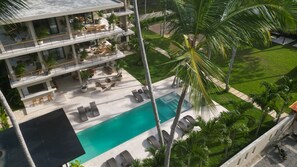 Villa, plusieurs chambres, accessible aux personnes à mobilité réduite, patio | Vue depuis l’hébergement