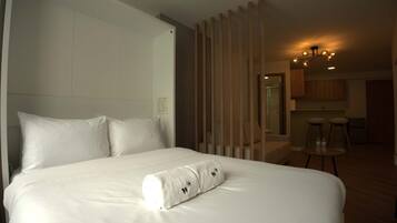 1 sovrum, wi-fi och sÀngklÀder