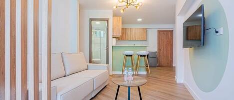 Televisie en een kantoor