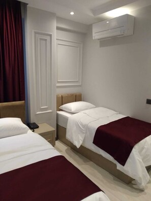 Minibar, caja de seguridad en la habitación y sistema de insonorización