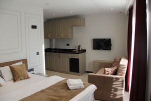 华丽双床房, 1 间卧室 | 迷你吧、客房内保险箱、隔音、熨斗/熨板