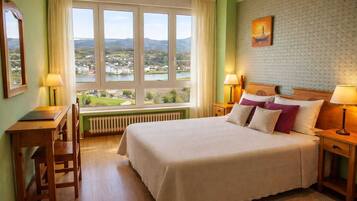 Chambre Double Panoramique | Bureau, Wi-Fi gratuit