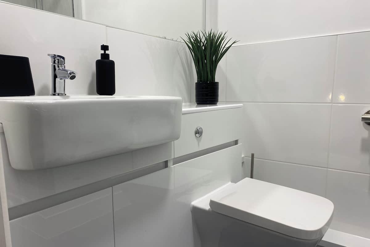 Standard-Doppelzimmer | Badezimmer