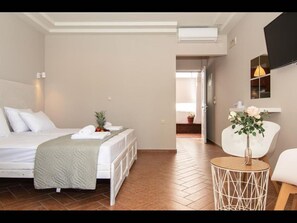 Room, 1 Bedroom, Smoking, Balcony | 1 bedroom - Room in Guest Room - Girogiali Beach Hotel (Chania)