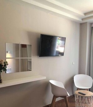 Room, 1 Bedroom, Smoking, Balcony | Living area - Room in Guest Room - Girogiali Beach Hotel (Chania)
